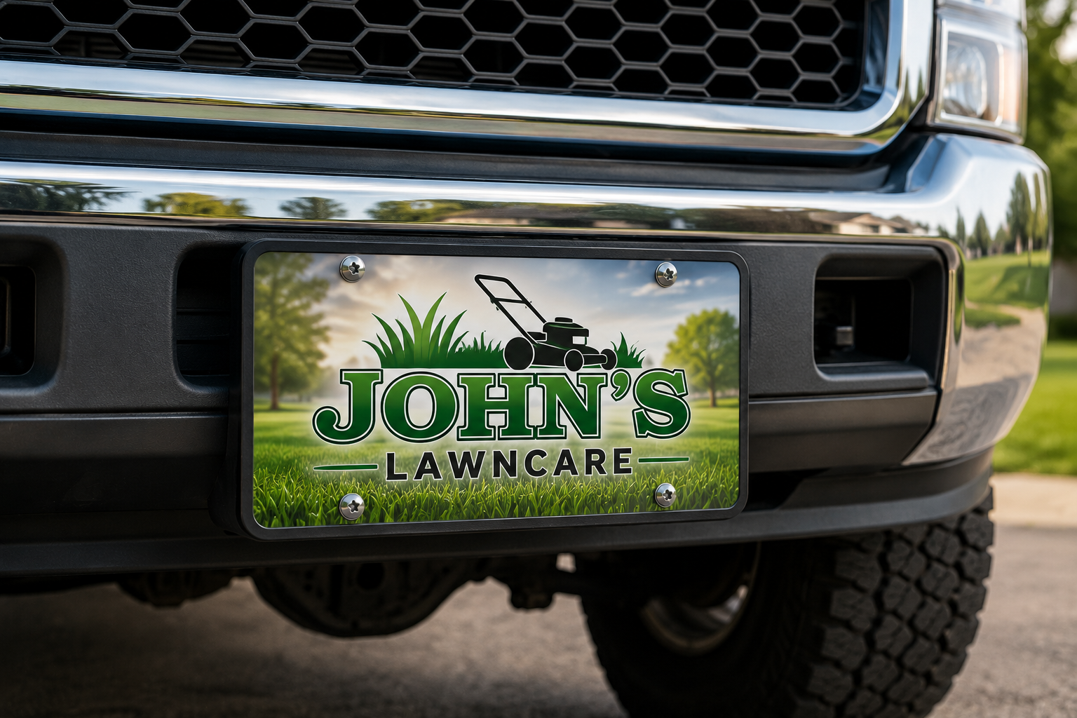 License Plate, Personalized
