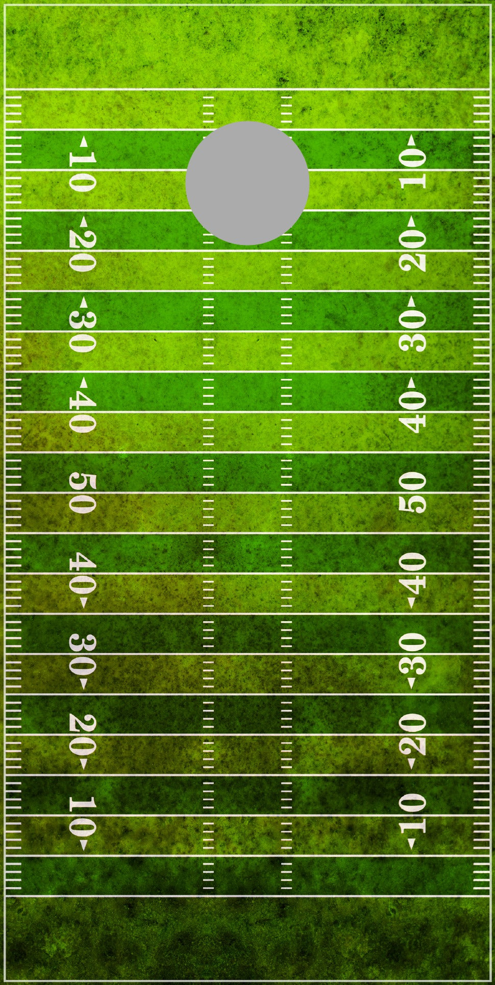 Football Field cornhole skin artwork