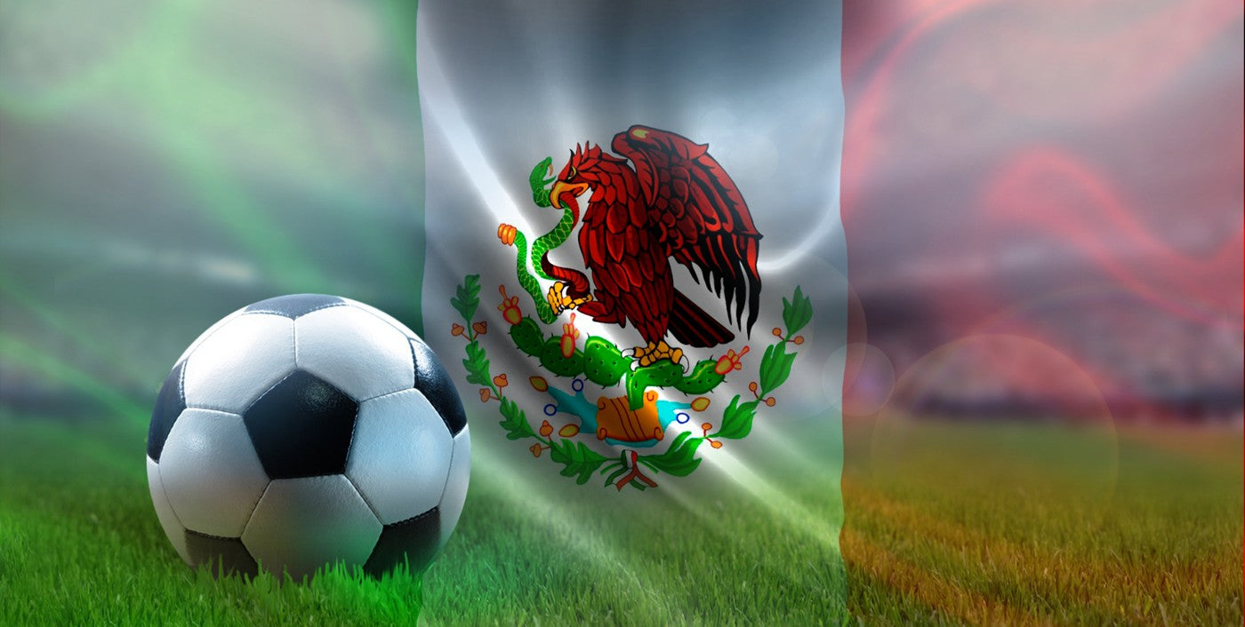 Mexico Soccer license plate design