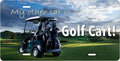 Golf Cart license plate design