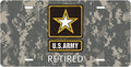 Army Camouflage — Retired license plate design