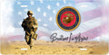 Marines — Brothers in Arms license plate design