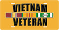 Vietnam Veteran license plate design