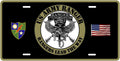 Army Ranger — Flags license plate design