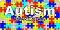 Autism Awareness license plate design