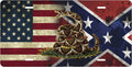 Don’t Tread on Me — Flags license plate design