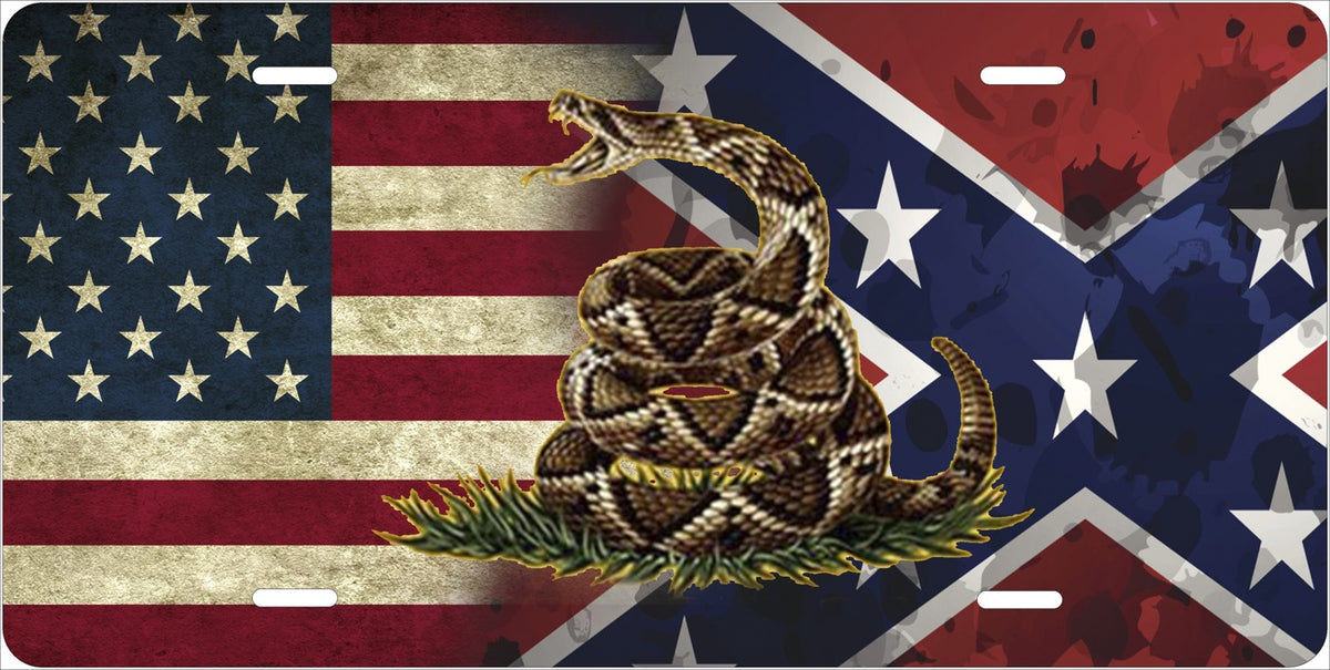 Don’t Tread on Me — Flags license plate design